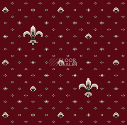 Ковролин ECO Виктория 01 (лилия) Red фото 1 | FLOORDEALER